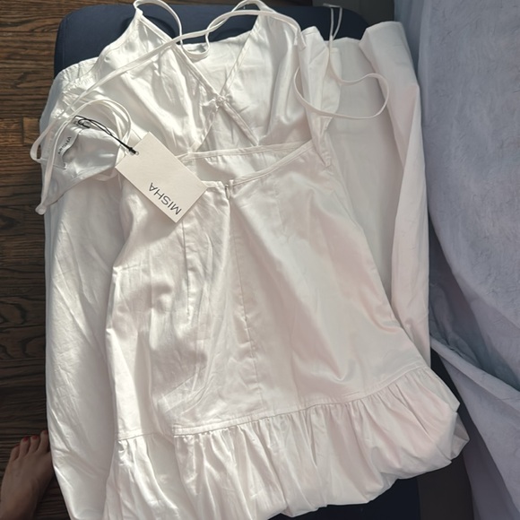 MISHA marilla maxi dress XXS white - Picture 7 of 7